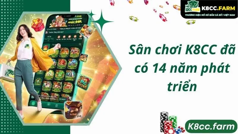 Sân chơi K8CC đã có 14 năm phát triển