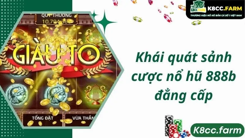 Khái quát sảnh cược nổ hũ 888b đẳng cấp